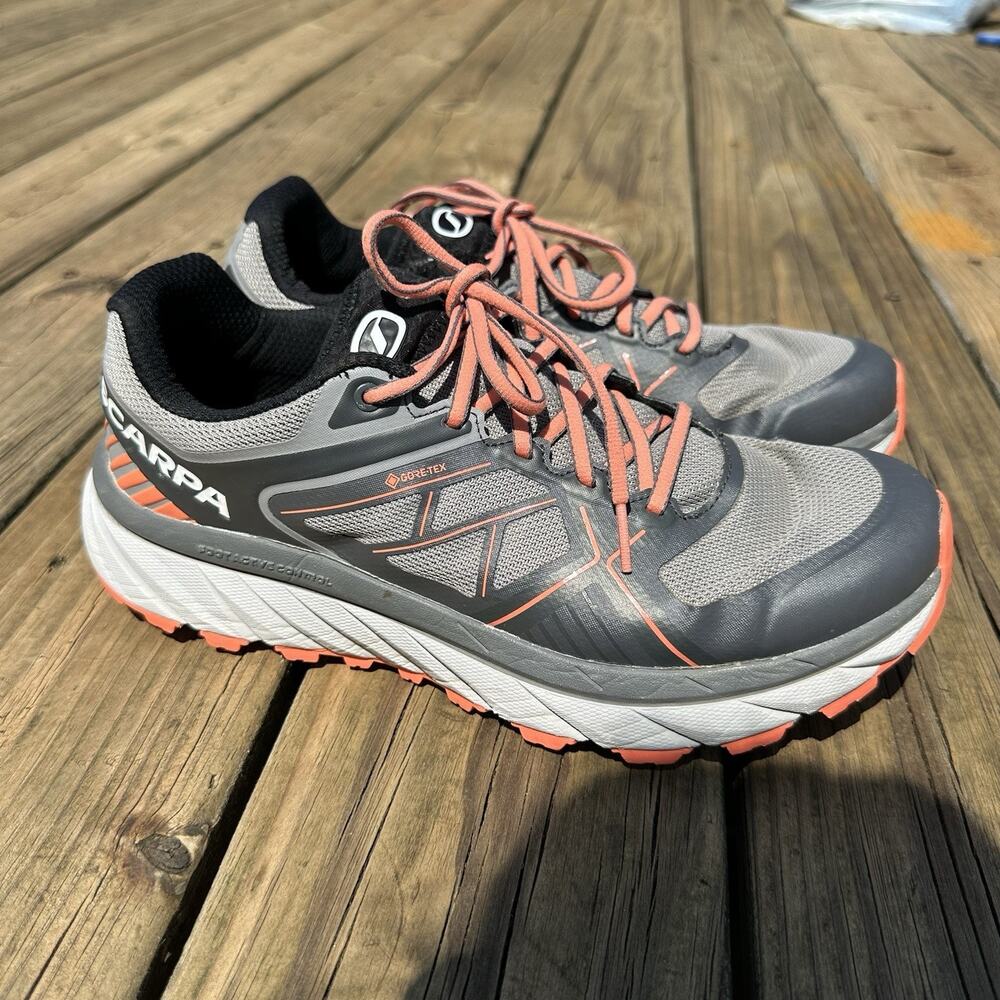 Scarpa Spin Infinity GTX Gore-Tex Trail Running Shoes Womens US 8.5 EU 40.5